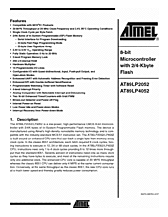 DataSheet AT89LP2052 pdf